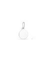 Pingente AG Redondo Liso 11mm - G3 - 11mm x 18mm - 0.87gr