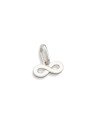 Pingente AG Infinito 10mm  - G6 - 10mm x 10mm - 0.33gr