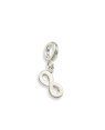 Pingente AG Berloque Infinito 10mm - G6 - 10mm x 19mm - 0.73gr