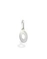 Pingente AG Oval 10mm Macico Vazado   - G5 - 7mm x 10mm - 0.39gr