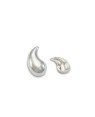 Pingente AG Passante Gota Abaulada 13mm  - G5 - 7mm x 13mm - 0.68gr
