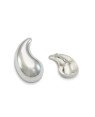 Pingente AG Passante Gota Abaulada 18mm  - G5 - 11mm x 18mm - 1.27gr