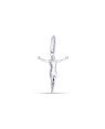 Pingente AG Cristo Macico 16mm - G3 - 15mm x 25mm - 0.67gr