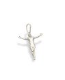 Pingente AG Cristo Macico 21mm - G3 - 19mm x 30mm - 1.30gr