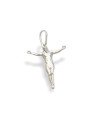 Pingente AG Cristo Macico 25mm - G1 - 23mm x 33mm - 2.07gr