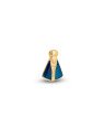 Pingente Passante N.Sra.Aparecida 16mm Manto (Resina) - 00 - 12mm x 16mm - 0.90gr