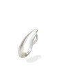 Pingente AG Passante Gota 14mm Abaulada Lisa - G5 - 7mm x 15mm - 0.60gr