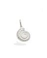 Pingente AG Redondo 13mm Caracol - G1 - 12mm x 21mm - 0.87gr