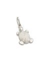 Pingente AG Tartaruga 16mm Aspiral - G1 - 11mm x 26mm - 0.86gr
