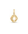 Pingente Losango Vazado 13mm Corda - 00 - 13mm x 22mm - 0.60gr