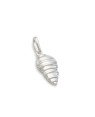 Pingente AG Caracol Marinho Novo 13mm  - G3 - 8mm x 20mm - 0.56gr