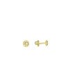 Brinco Calota ccom Pedra - 00 - 5mm x 5mm - 0.55gr