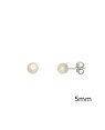 Brinco Perola - G5 - 5mm x 5mm - 0.56gr