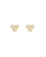 Brinco Tres Coracao Estampado - 00 - 9mm x 8mm - 0.98gr