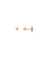 Brinco Bola - 00 - 3mm x 3mm - 0.37gr