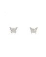 Brinco Borboletinha - G5 - 8mm x 6mm - 0.72gr