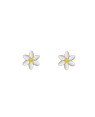 Brinco Margarida com Resina - G5 - 10mm x 10mm - 1.32gr