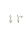 Brinco Mini Coracao - G3 - 6mm x 12mm - 1.24gr