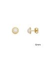 Brinco Perola Cabuchao - 00 - 6mm x 6mm - 1.19gr
