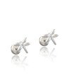 Brinco libelula liso - G5 - 1mm x 1mm - 0.86gr