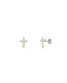 Brinco Cruz Mini - G5 - 5mm x 7mm - 0.60gr