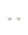 Brinco Borboleta Lisa - G5 - 8mm x 5mm - 0.76gr
