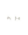 Brinco Dois Golfinhos Minis - G5 - 5mm x 7mm - 0.48gr