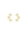 Brinco 3 Estrela - 00 - 15mm x 9mm - 1.30gr