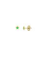 Brinco Estrela com Pedra - 00 - 4mm x 4mm - 0.46gr