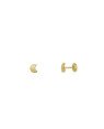 Brinco Meia Lua Lisa - 00 - 3mm x 4mm - 0.50gr
