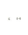 Brinco Meia Lua Lisa - G5 - 3mm x 4mm - 0.62gr