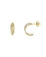 Brinco Meia Argola - 00 - 14mm x 14mm - 1.75gr