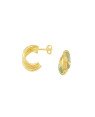 Brinco Meia Argola - 00 - 15mm x 15mm - 3.76gr