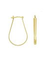 Brinco Argola Gota Fio Gancho - 00 - 20mm x 34mm - 3.10gr