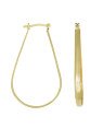 Brinco Argola Gota Fio - 00 - 25mm x 43mm - 3.85gr