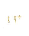 Brinco Bolinha com Copinho Usinado - 00 - 3mm x 11mm - 0.91gr