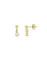 Brinco Bolinha com Copinho Usinado - 00 - 4mm x 12mm - 1.07gr