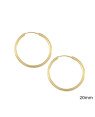 Brinco argola Embutida - 00 - 19mm x 19mm - 0.96gr