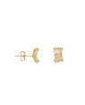 Brinco Fundicao - 12 Zirconia - Borboleta 8mm - 00 - 8mm x 6mm - 1.58gr
