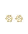 Brinco Fundicao - 74 Zirconia - Redondo c/ 6 Flores 14mm - 00 - 14mm x 14mm - 3.02gr