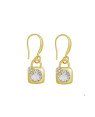 Brinco Fundicao - 16 Zirconia - Gancho c/ Bolsa 10mm - 00 - 10mm x 26mm - 3.70gr