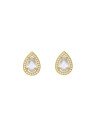 Brinco Fundicao - 52 Zirconia - Gota Centro Pedra 13mm - 00 - 10mm x 13mm - 2.51gr