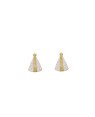 Brinco Nossa Sra Aparecida 10mm (Rodio) - 00 - 7mm x 10mm - 0.82gr