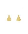Brinco Nossa Senhora Aparecida 12mm - 00 - 9mm x 12mm - 1.08gr