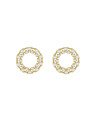 Brinco Fundicao - 40 Zirconia - Redondo Vaz Borda Lisa 15mm - 00 - 15mm x 15mm - 2.60gr