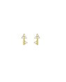 Brinco Fundicao - 8 Zirconia - Chave Peq 9mm (Faz Lado) - 00 - 4mm x 9mm - 1.02gr