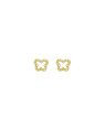Brinco Fundicao - 36 Zirconia - Borboleta Vaz 7mm (Faz Lado) - 00 - 7mm x 6mm - 0.95gr
