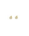 Brinco Fundicao - 16 Zirconia - Maca 5mm - 00 - 5mm x 6mm - 0.91gr