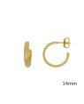Brinco Argola Tubo - 00 - 16mm x 16mm - 1.78gr