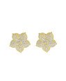 Brinco Flores Estampada 16mm c/ Rodio - 00 - 16mm x 16mm - 2.80gr